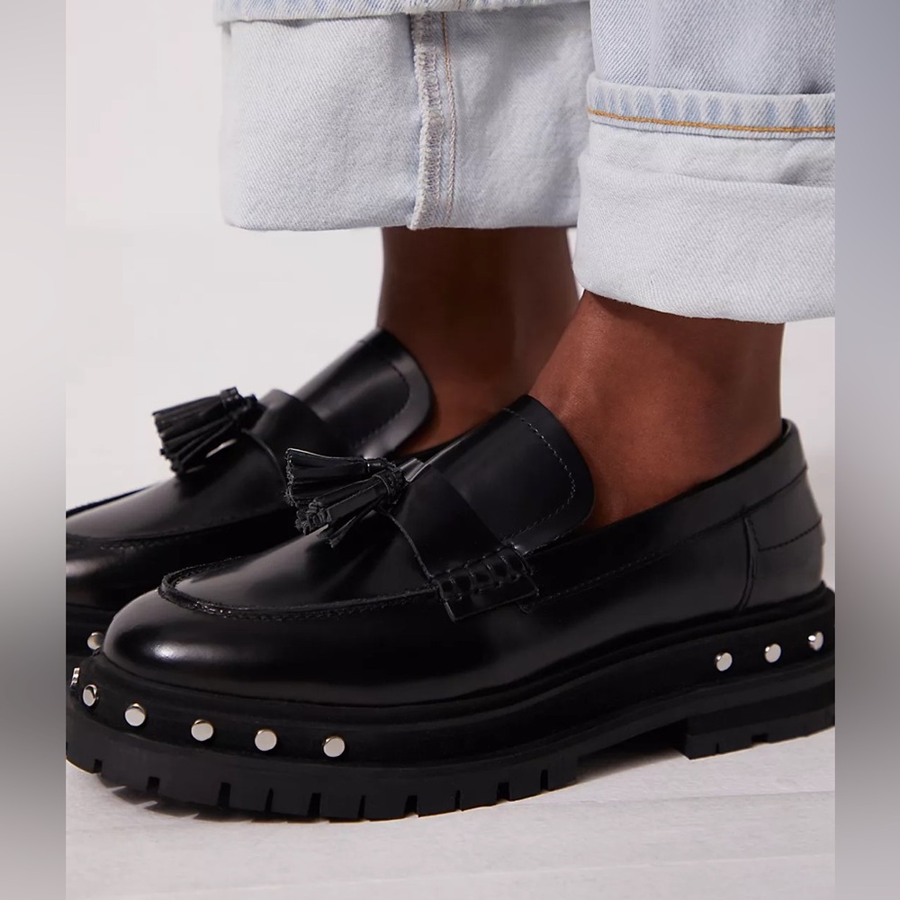 Free People Teagan Tassel Loafers